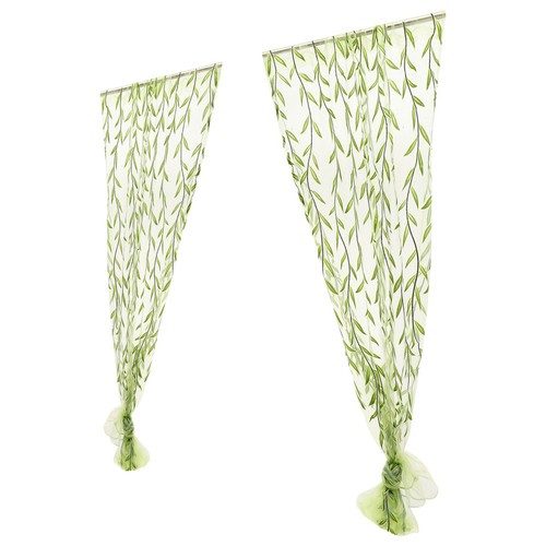 Leaf pattern curtains - pattern, tendine