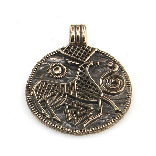 Pendente moneta vichinga - pendente,