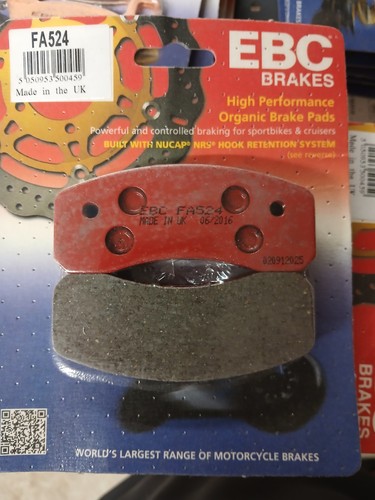 Pastiglie freno ebc - freno, fa524