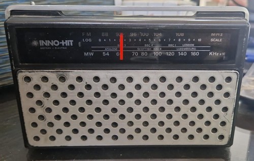 Radio vintage inno hit battery - radio, inno-hit