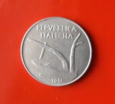 10 LIRE 1981 ERRORE - SECONDA