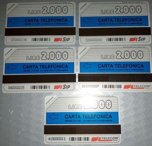 Rare schede telefoniche - rare, da