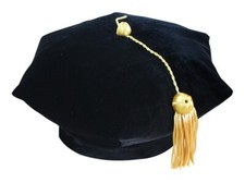 6 Sided Doctoral Tam -