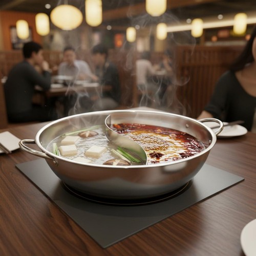 Pezzi pentola hot pot 2 - pentola, a