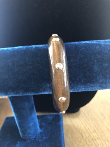 Bracciale legno marrone - bracciale,
