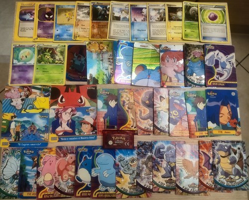 Lotto carte pokemon - lotto, 2000