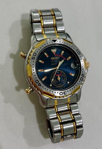 Orologio bicolore seiko quartz - orologio,