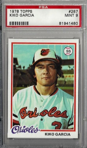 1978 topps 287 kiko garcia - topps,