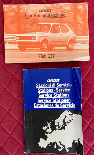 Fiat 127 libretto uso - uso, e