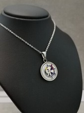 Collana uomo acciaio timone - collana,