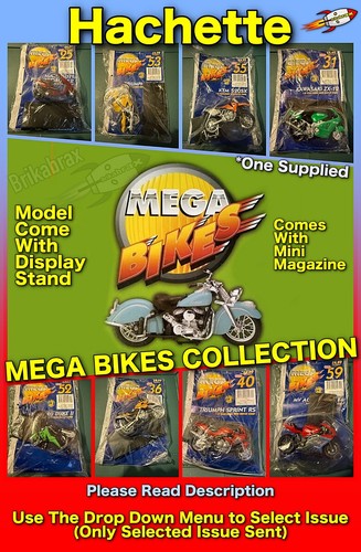 Hachette maisto mega - maisto, bikes