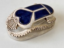 Sigillo scarabeoide faience