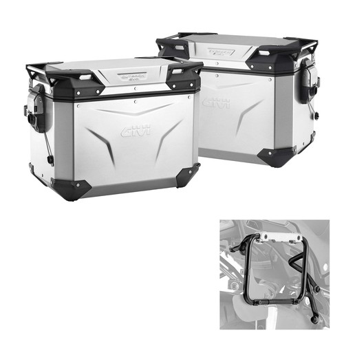 Kit valigie givi outback evo - valigie,
