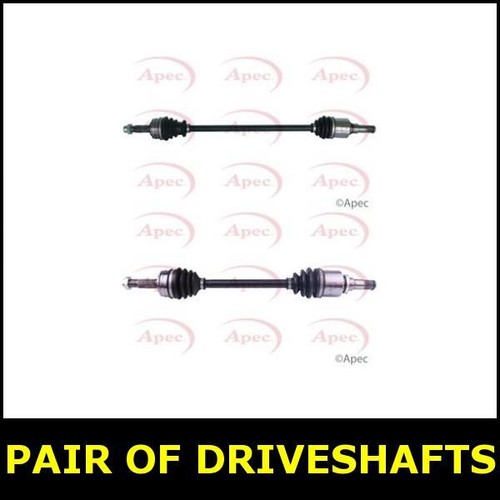 Pair driveshaft front left - driveshaft,