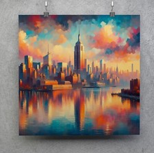 Quadro paesaggio urbano New