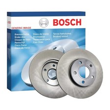 COPPIA Dischi Freno Anteriori BOSCH Adatto a DACIA Sandero RENAULT SMART Fortwo