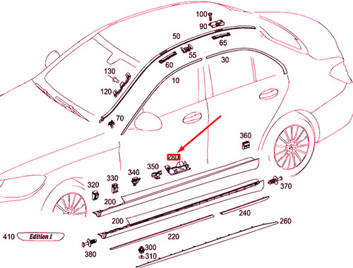 Nuovo w205 anteriore - nuovo, mb