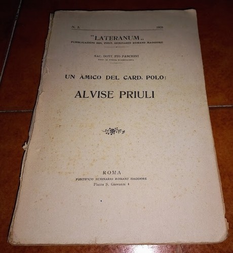 Pio paschini amico del - pio,