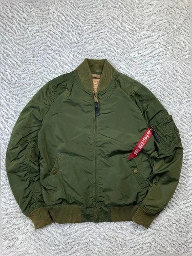 Bomber alpha industries vert - alpha, s