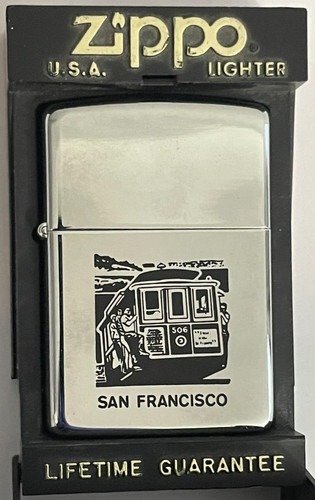 Zippo lighter 1991 san - zippo,
