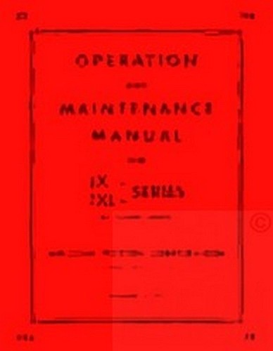 Manuale manutenzione servizio