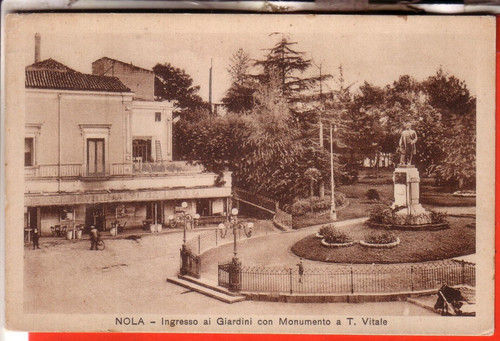 Cartolina nola viaggiata - cartolina,