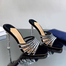 Ciabatte Romane Strass Tacco