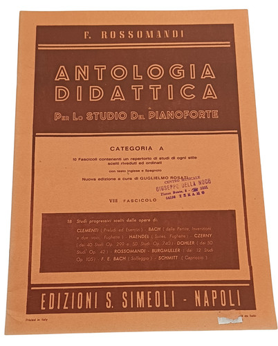 Antologia didattica studio - antologia,