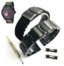 Steel & Silicone Black