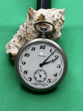 Orologio da tasca sovietico vintage Molnija SKAZ OB URALE - 18 gioielli