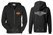 FELPA HARLEY DAVIDSON FULL ZIP