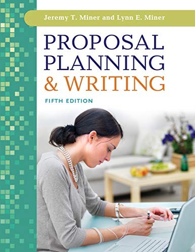 Proposal planning writing - planning,