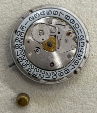 Movimento e corona Girard-Perregaux 39, Gyromatic, revisionato, Swiss made