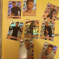 Ricky Martin 1999 Upper Deck La Vida Loca Set of 15 Chase Trading Cards L1-L15