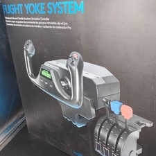 Logitech flight yoke system - logitech,