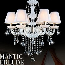 Cristallo K9 Lampadario Bianco