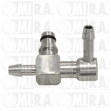 RACCORDO SPURGO GASOLIO NAFTA IN ALLUMINIO 3 VIE MM 5