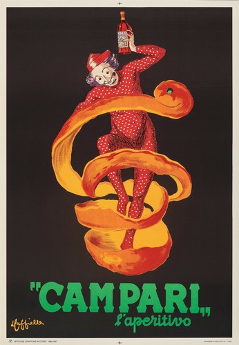 Campari poster leonetto - campari,