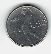 ITALIA MONETA 50 LIRE PICCOLA