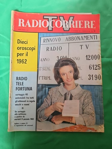 1961 radiocorriere tv - 1/1961,