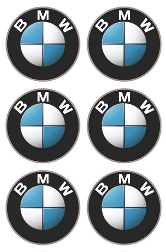 Adesivo bmw cm rotondo - bmw, 6