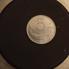 5 Lire Moneta del 1954