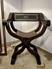 Sedia savonarola vintage - sedia,