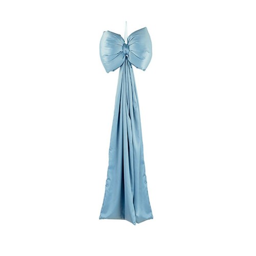 Fiocco raso celeste polvere - fiocco,