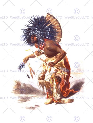 85393 disegno nativo indiano - nativo,