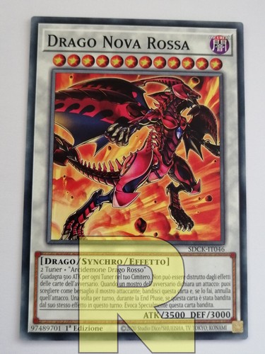 Drago nova rossa red - rossa,