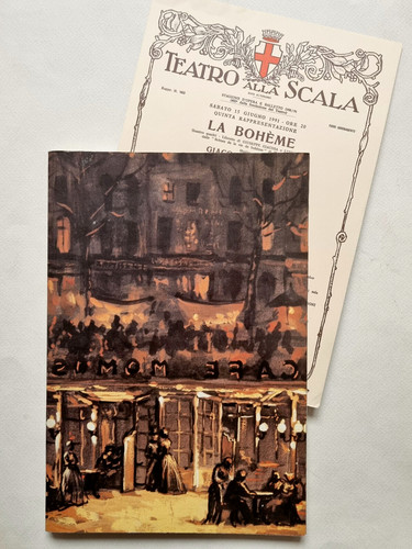 Teatro scala boheme - teatro, bohème