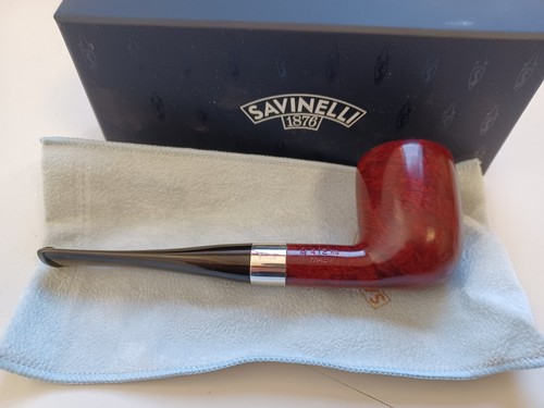 Pipa savinelli silver mogano - savinelli,