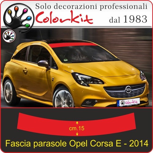 Fascia parasole opel corsa - parasole,