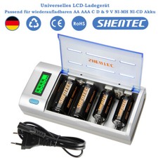 Caricabatteria universale LCD